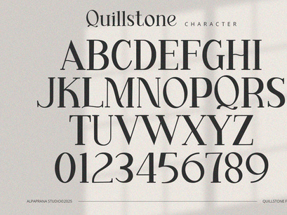 Quillstone - Serif Font