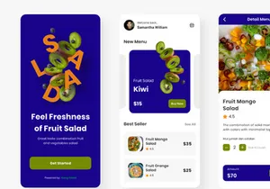 Ensalada - Salad Food Mobil App