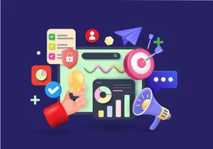 Marketing 3D Illustration Set