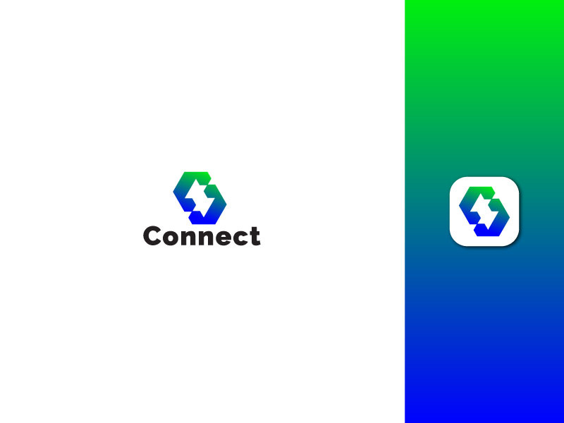 Lettermark Logo - Letter C Logo - Gradient Logo - Business Logo Design