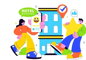 10 Hotel Reviews Illustration