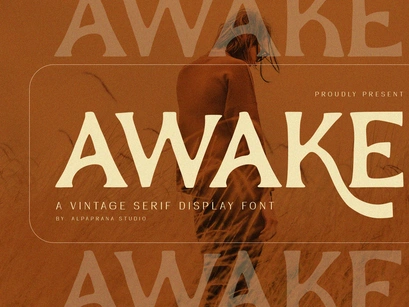 Awake - Serif Font