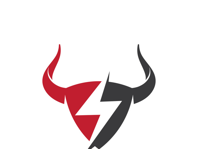 Devil horn Vector icon design