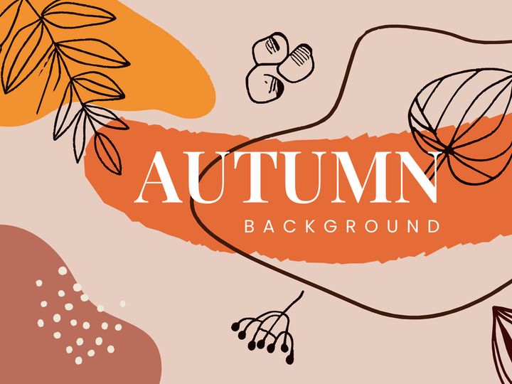 Background Autumn leaves