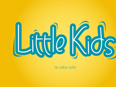 Little Kids - Display Font