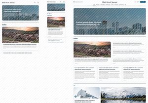 News Website Landing Page