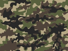 Army military illustration design