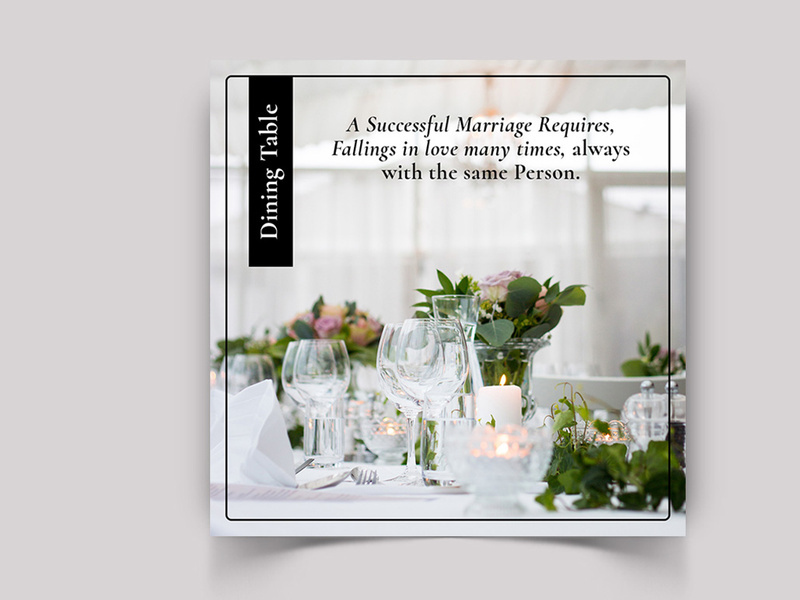 Wedding Social Media Post Template