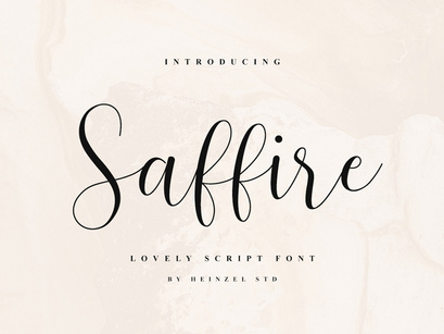Saffire - Lovely Script