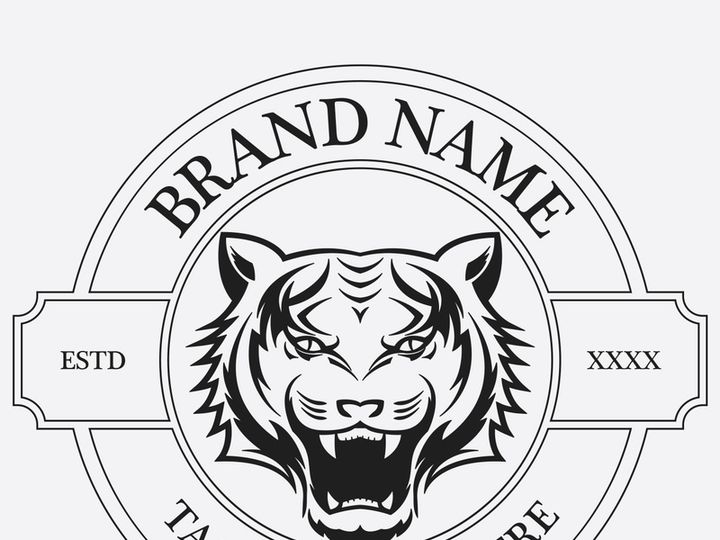 Tiger logo vintage