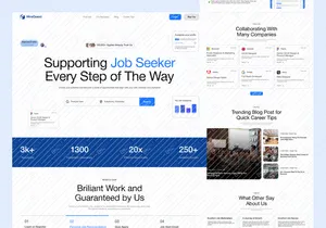 HireQuest Landing Page - Job Seeker Platform