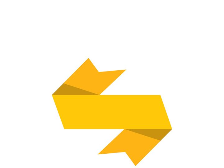 Ribbons Tags Logo Vector Symbol