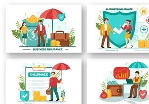 12 Business Insurance Illustration