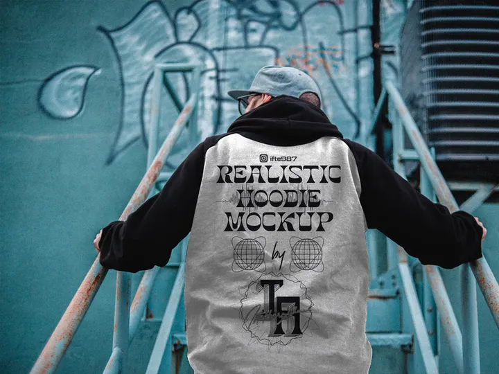Realistic Hoodie Mockup
