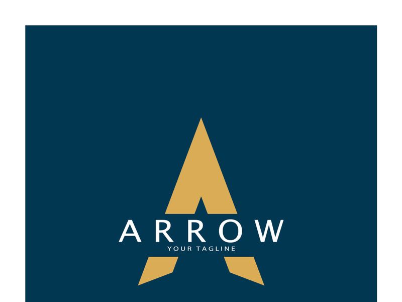 Arrow vector illustration icon Logo Template designArrow vector illustration icon Logo Template design