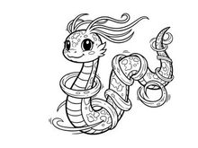 Cute cartoon dragon baby holding pacifier vector illustration