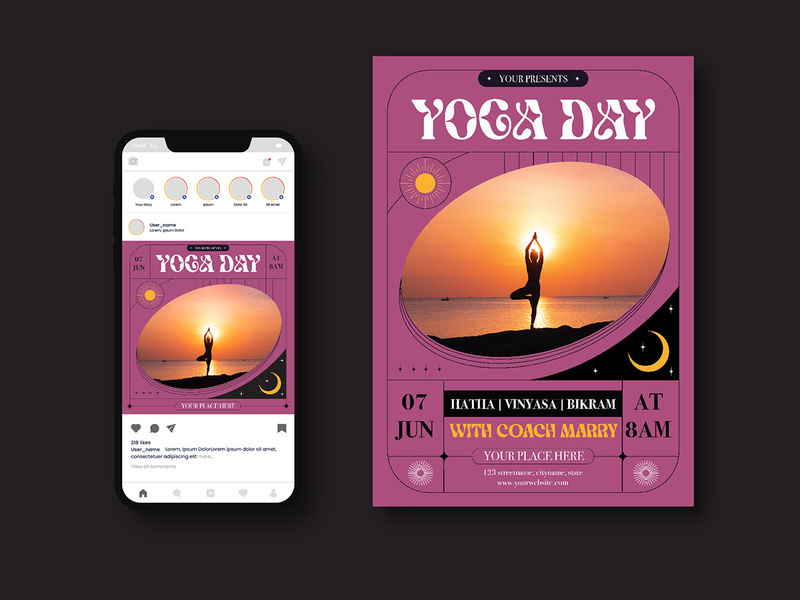 Yoga Day Flyer