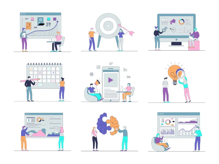 Strategy Business Illustration Vol 3