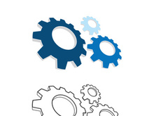 Gear Logo Template vector icon