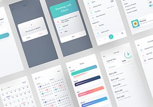 Helio to-do list iOS UI kit