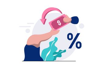 Financial Accounting flat illustration