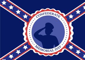 10 Confederate Memorial Day Illustration