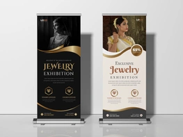 Jewelry Sale Roll Up Signage Standee Ver-1 preview picture