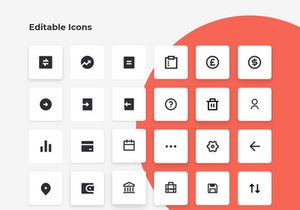 24B - FREE Complete Personal Bank UI Kit