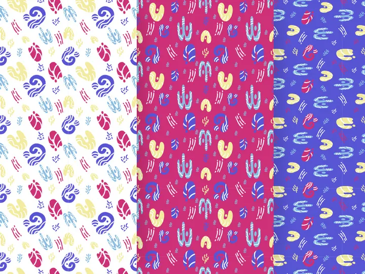 Abstract Seamless Patterns