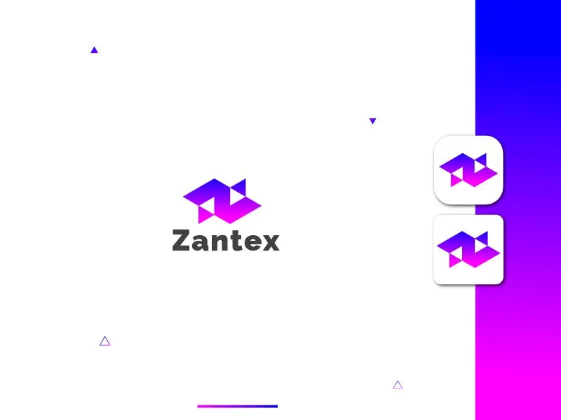 Lettermark logo - z logo - creative logo - unique logo - app logo