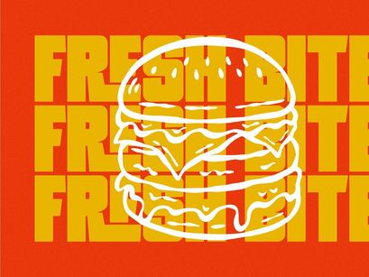 Fresh Burger - Modern Display Font