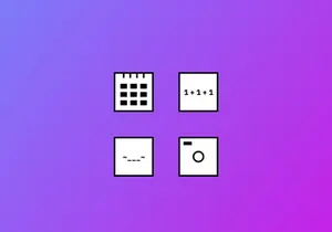 Squares & Schemes Free Icons II