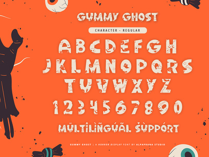 Gummy Ghost - Display Font