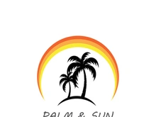 Unique and modern arabian palm tree logo design.