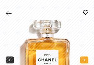 Perfumes shop ui design