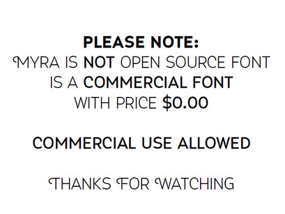 Myra Free Font