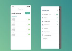 mobile app for distributors donation order handling