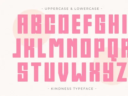 Kindness - Modern Sans Display Font