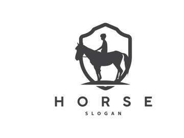 Horse Logo, West Country Farm Ranch Cowboy Logo Design preview picture