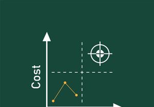 quadrant concept diagram logo illustration