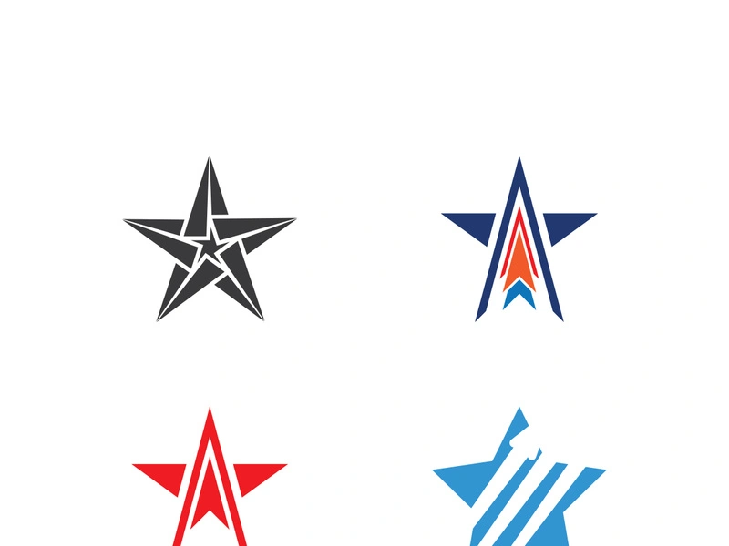 Star vector icon illustration design template