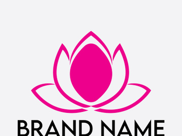 Lotus logo design preview picture