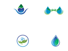 water drop logo