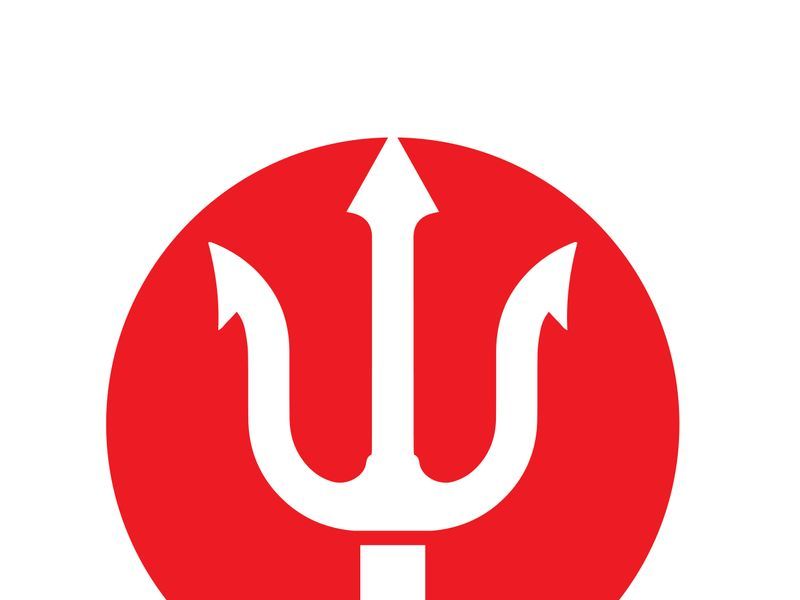 Mystic Trident Emblem Of Power magic trisula