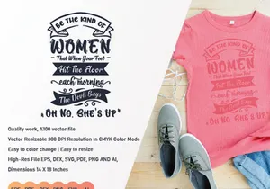 T Shirt SVG Design, Lettering Quote