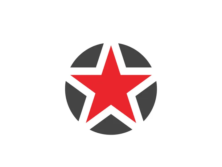 Star Logo Template icon illustration design
