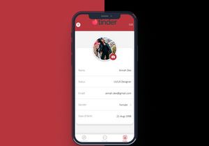 Social Dating iOS App UI