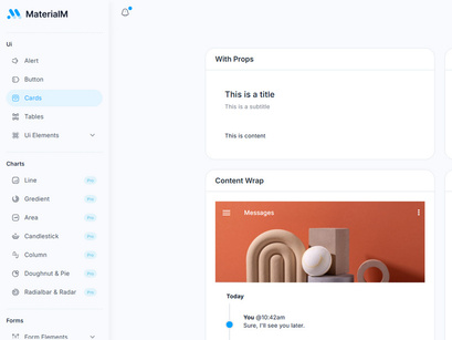 MaterialM Free Vuetify Nuxtjs Admin Template