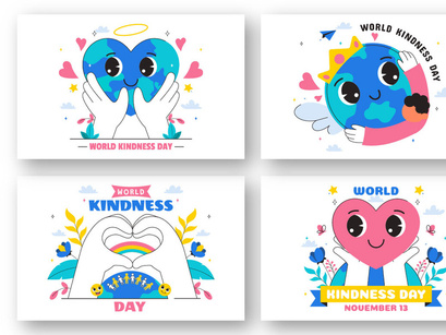 10 World Kindness Day Illustration