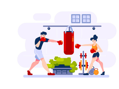 M80_Fitness & Workout Illustrations_v1